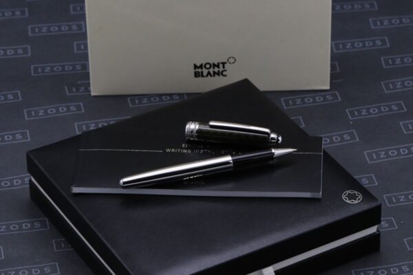 Montblanc Meisterstuck 163 Classique Carbon Steel Rollerball Pen