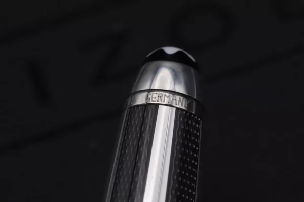 Montblanc Meisterstuck 165 Classique Silver Fibre Guilloche Mechanical Pencil - Image 6