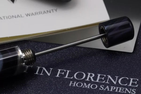 Visconti Homo Sapiens Midnight in Florence LE Fountain Pen - 23kt Medium - Image 6