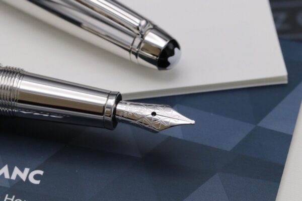 Montblanc Meisterstück Classique Blue Hour Doue Fountain Pen - DIPPED - Image 3