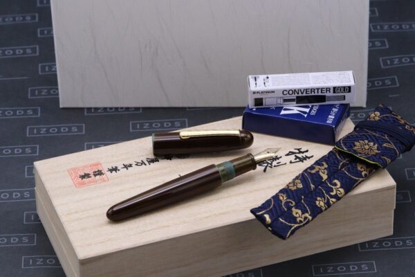 Nakaya Portable Writer Heki-Tamenuri Fountain Pen - UNUSED