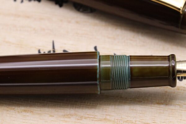 Nakaya Portable Writer Heki-Tamenuri Fountain Pen - UNUSED - Image 4