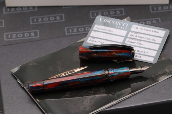Visconti-Chatterley Southwest Celluloid Black DLC LE18 Fountain Pen - Image 2