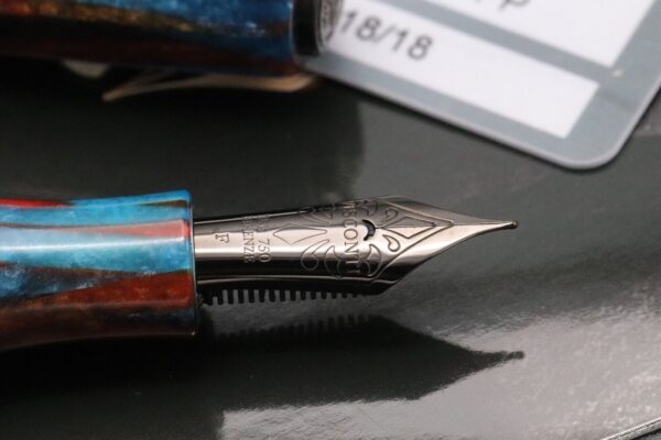 Visconti-Chatterley Southwest Celluloid Black DLC LE18 Fountain Pen - Image 3