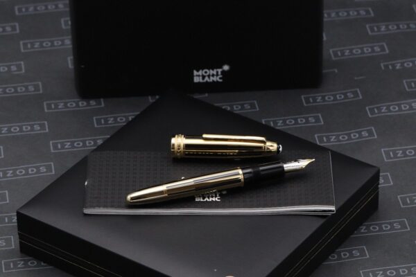 Montblanc Meisterstuck 146 LeGrand Black Gold Solitaire Fountain Pen - UNUSED