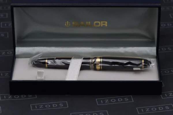 Sailor 1911 Realo GT Black Fountain Pen – SEALED – Medium-Fine Nib - Image 6