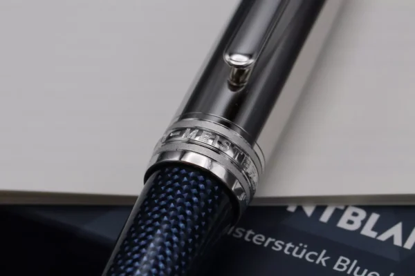 Montblanc Meisterstück Classique Blue Hour Doue Fountain Pen - DIPPED - Image 6
