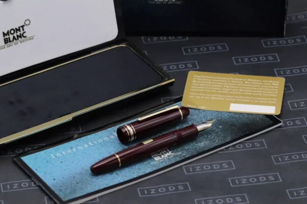 Montblanc Meisterstuck 146 LeGrand Bordeaux Fountain Pen - 1991-92 - OM Nib