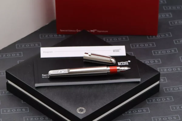Montblanc M Marc Newson RED Signature Fountain Pen