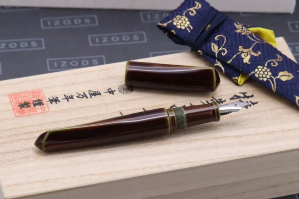 Nakaya Dorsal Fin 2 Heki-tamenuri Fountain Pen - UNUSED - Image 2
