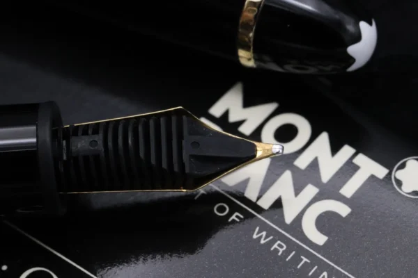Montblanc Meisterstuck 146 LeGrand Gold Coated Fountain Pen - 1991-92 - 18k OB - Image 6