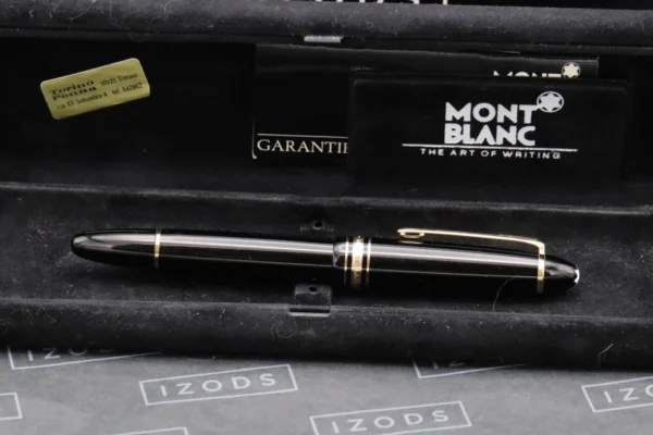 Montblanc Meisterstuck 146 LeGrand Gold Coated Fountain Pen - 1991-92 - 18k OB - Image 2
