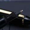 Montblanc Meisterstuck 146 LeGrand Gold Coated Fountain Pen - OB Monotone Nib - Image 6
