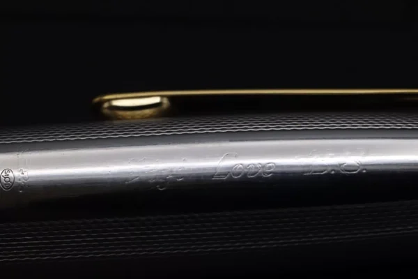 Montblanc Meisterstuck 146 LeGrand Barley Sterling Silver Fountain Pen - 1991-92 - Image 7