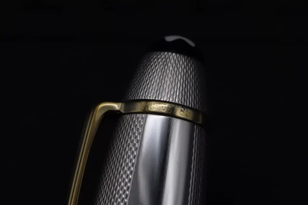 Montblanc Meisterstuck 146 LeGrand Barley Sterling Silver Fountain Pen - 1991-92 - Image 6