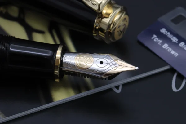 Pelikan Souveran M800 Tortoiseshell Brown SE Fountain Pen – NEVER INKED - Image 8
